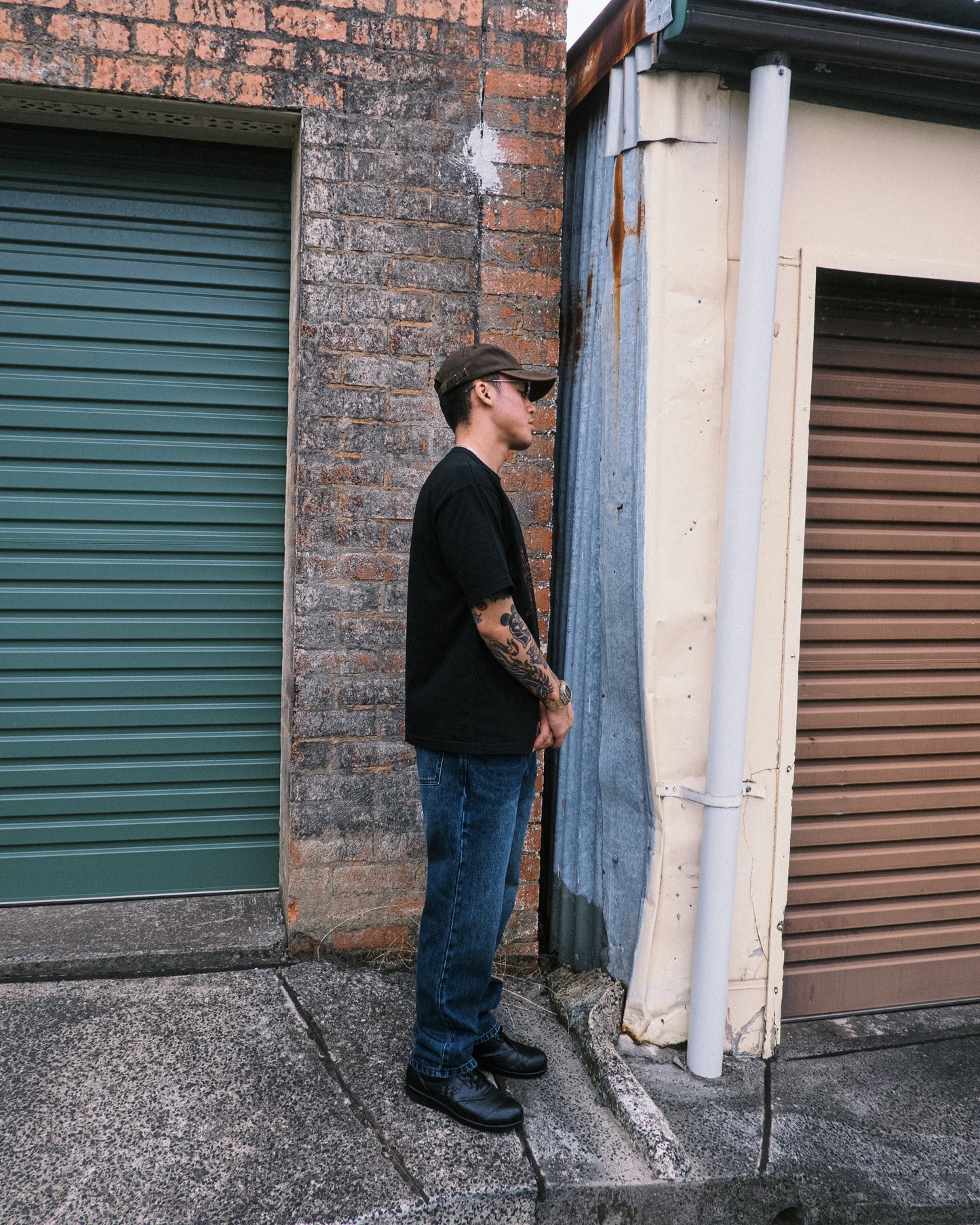 Pseushi - Standard Cut - Vintage Wash Denim