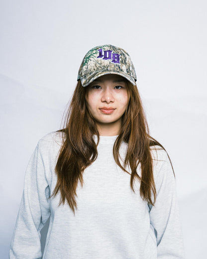 108WAREHOUSE x New Era - 9TWENTY Team Logo Cap - Realtree Camo Purple