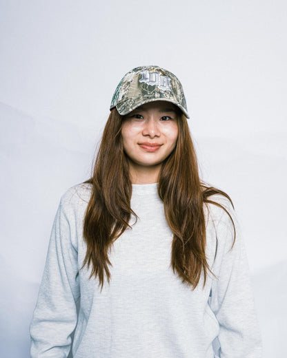 108WAREHOUSE x New Era - 9TWENTY Team Logo Cap - Realtree Camo Grey