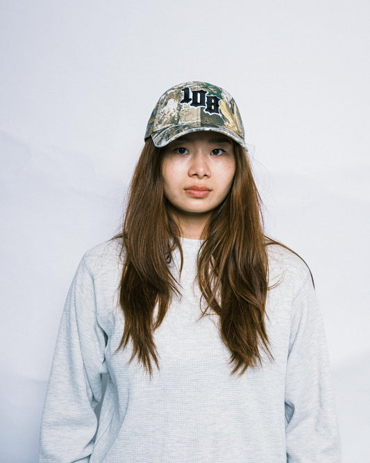 108WAREHOUSE x New Era - 9TWENTY Team Logo Cap - Realtree Camo Black