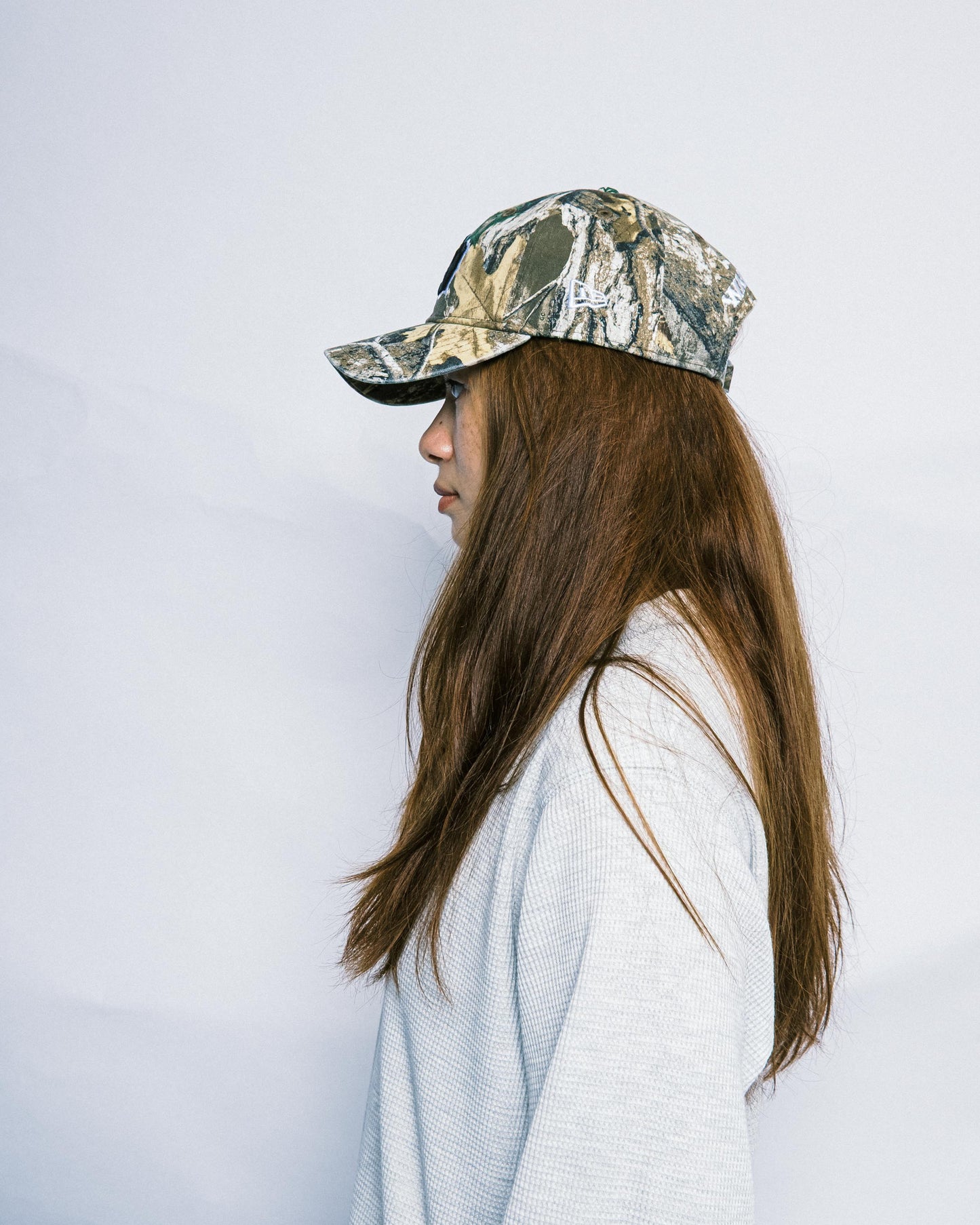 108WAREHOUSE x New Era - 9TWENTY Team Logo Cap - Realtree Camo Black