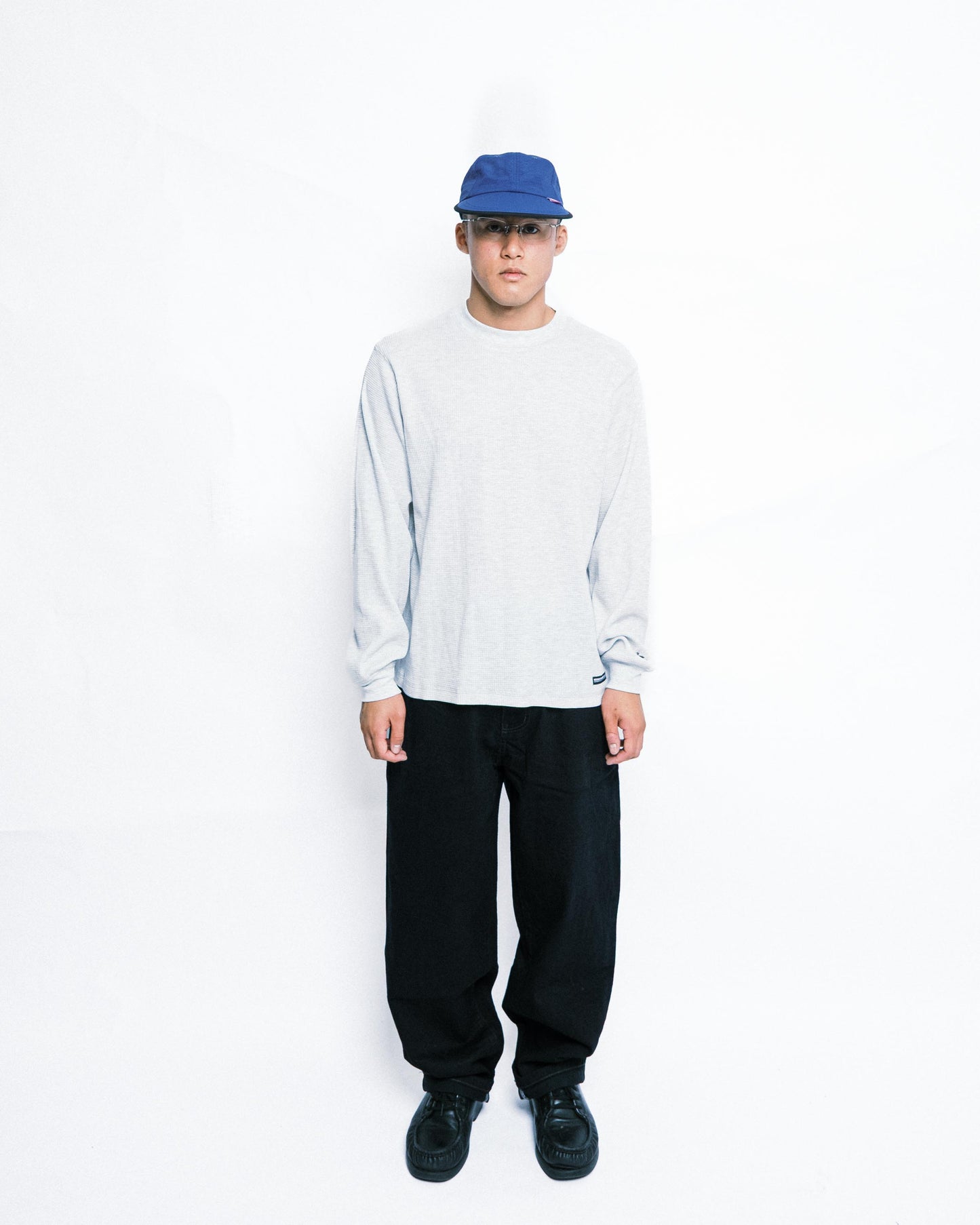 108WAREHOUSE - Baggy Selvedge Denim - Over Dyed Black