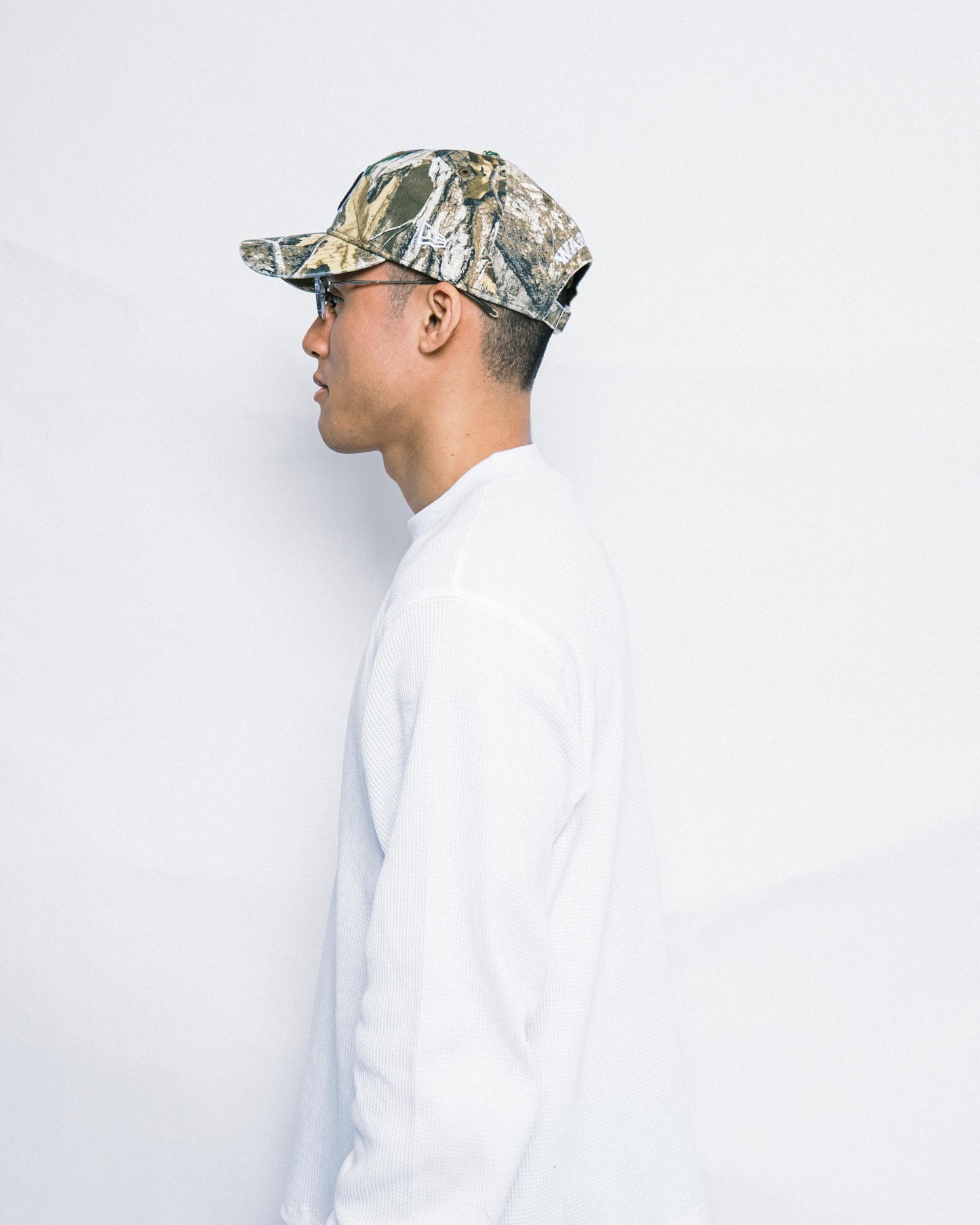 108WAREHOUSE x New Era - 9TWENTY Team Logo Cap - Realtree Camo Black