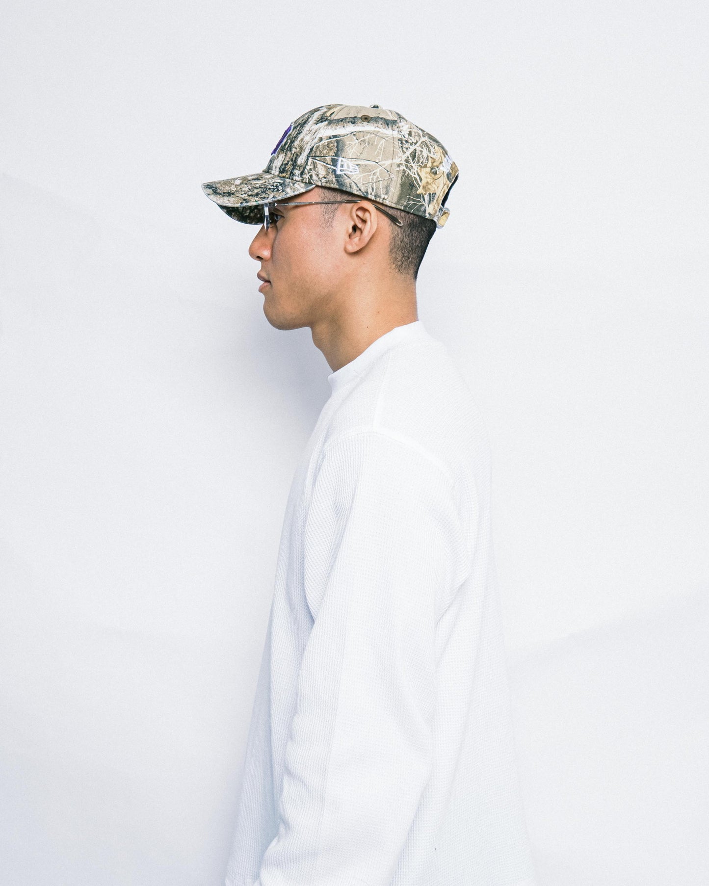 108WAREHOUSE x New Era - 9TWENTY Team Logo Cap - Realtree Camo Purple