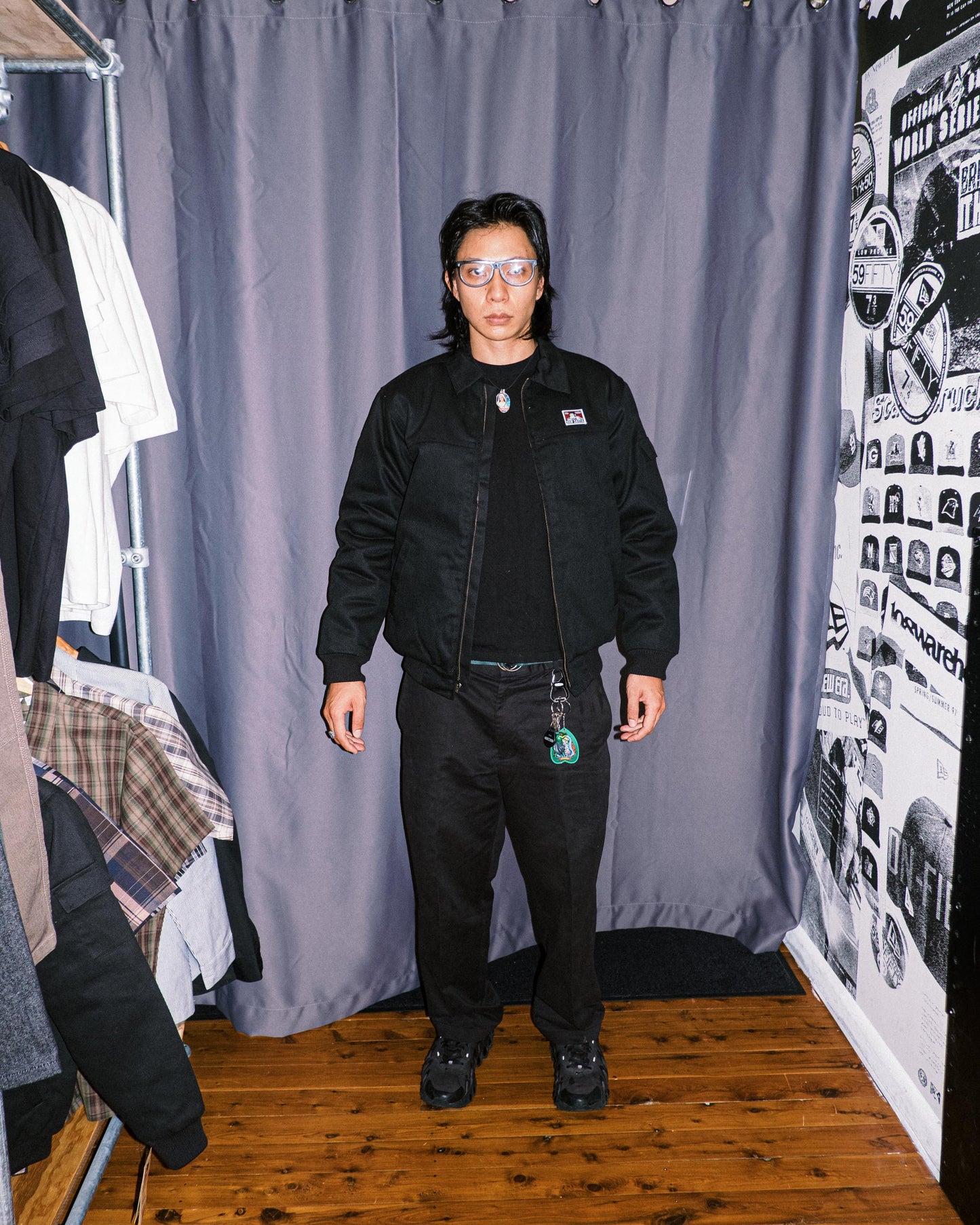 Ben Davis - Mechanic's Jacket Lined (Black)