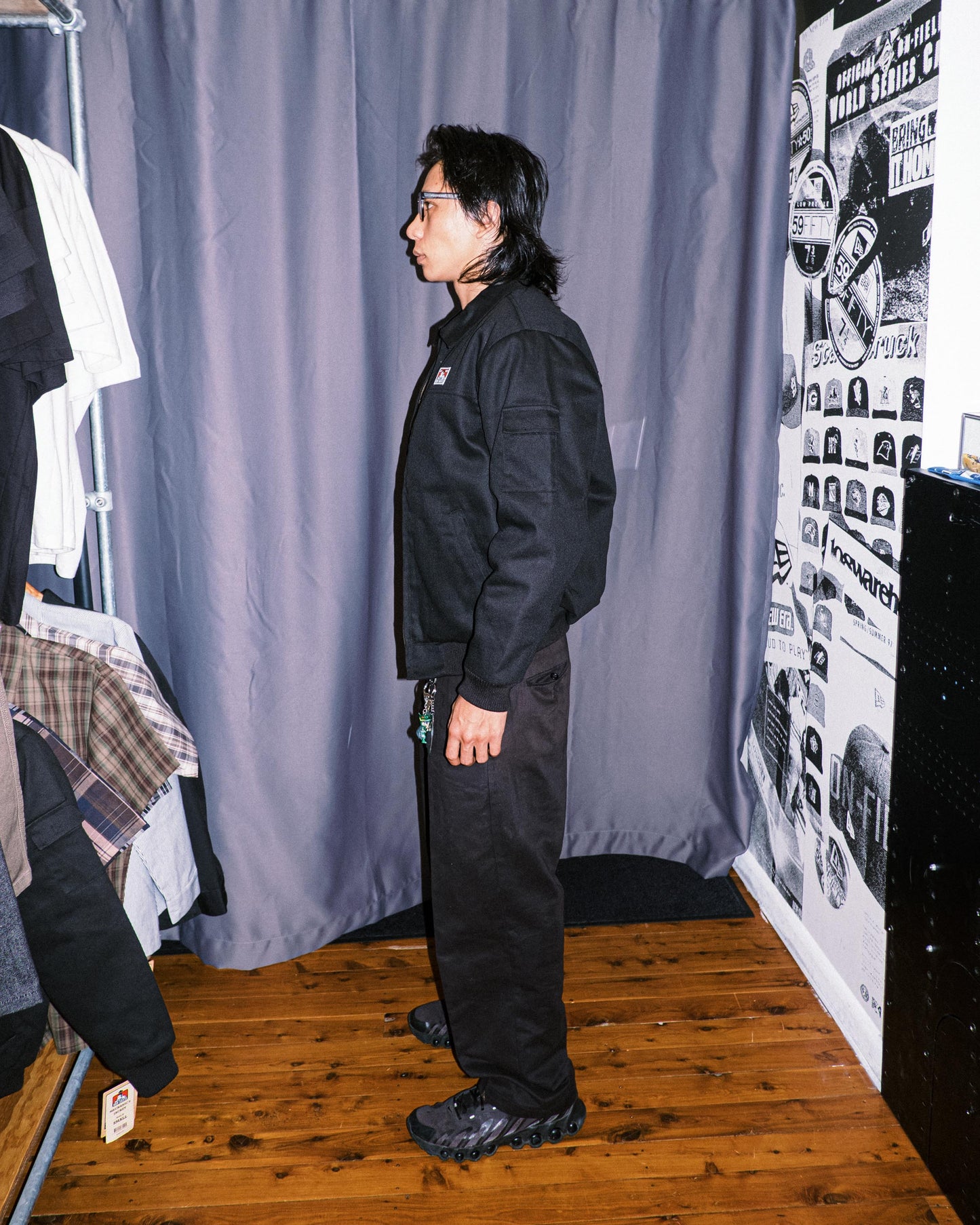 Ben Davis - Mechanic's Jacket Lined (Black)