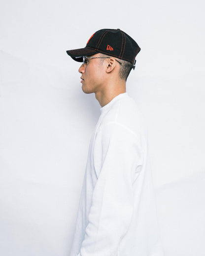 New Era - 9TWENTY NY Yankees Scarlett Contrast Cap - Black