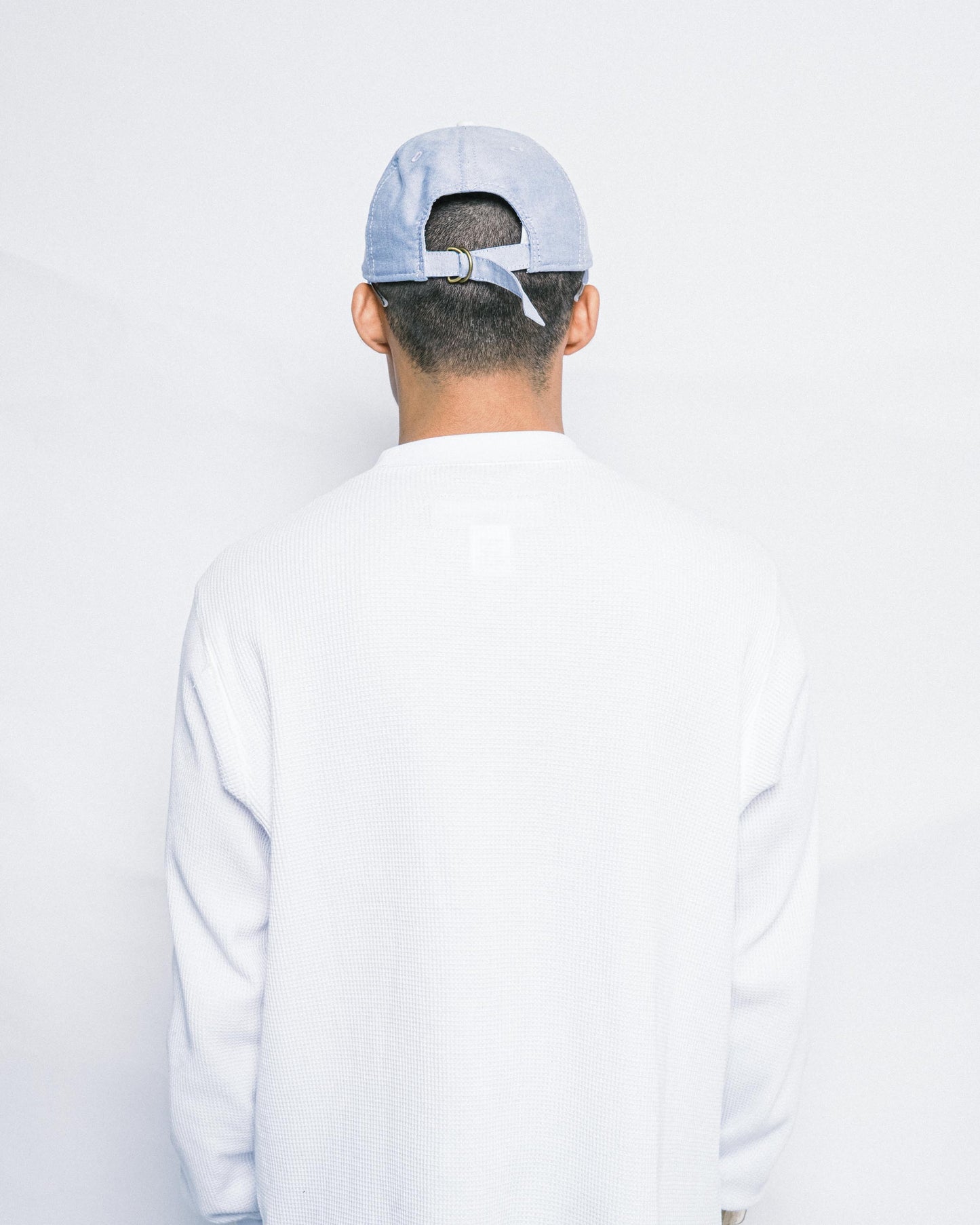 New Era - 9TWENTY Long Visor Yankees - Light Blue Oxford