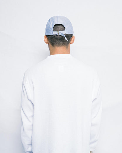 New Era - 9TWENTY Long Visor Yankees - Light Blue Oxford