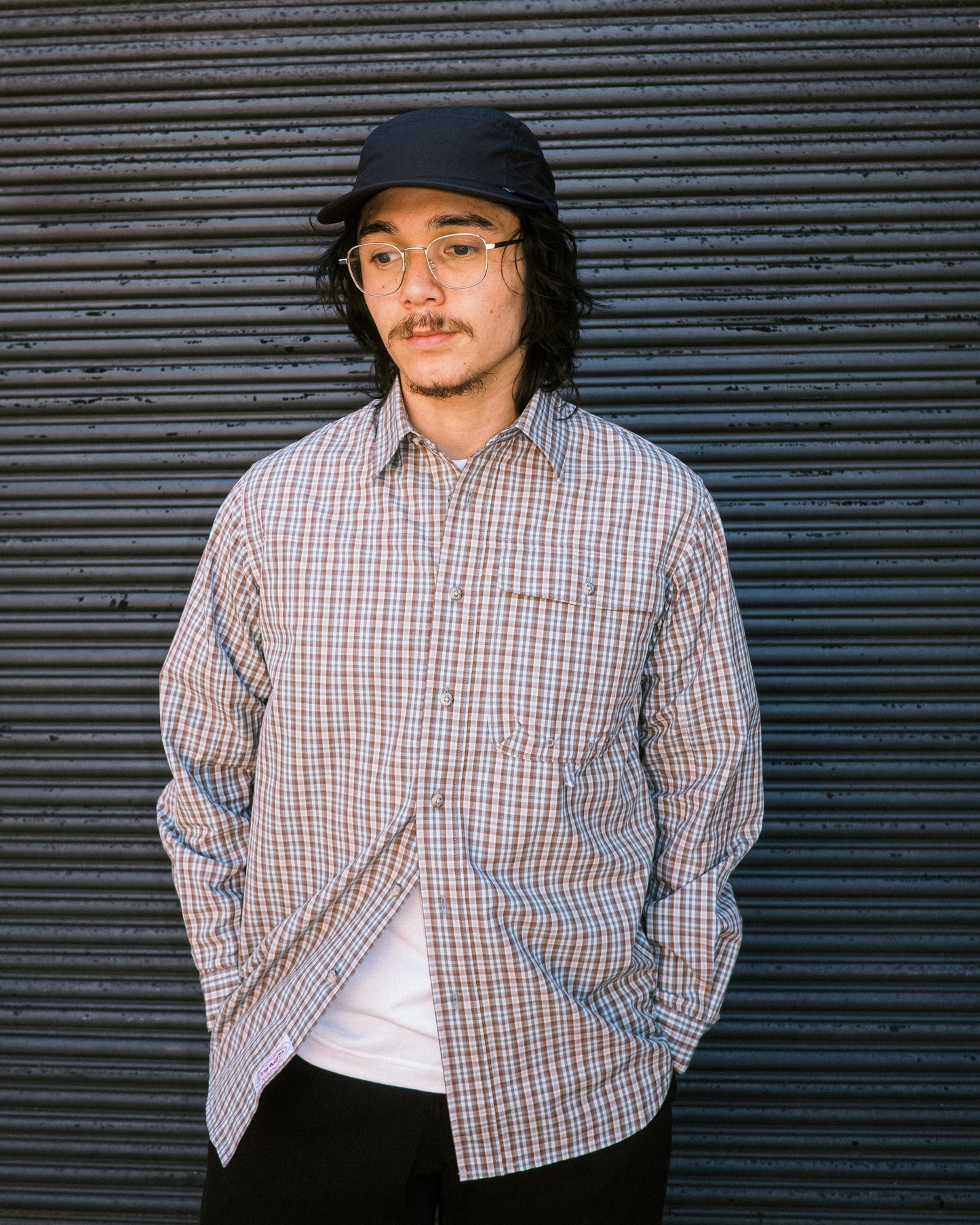 Gramicci - Poplin Millwood Shirt - Brown