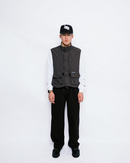 108WAREHOUSE - Utility Vest - Grey