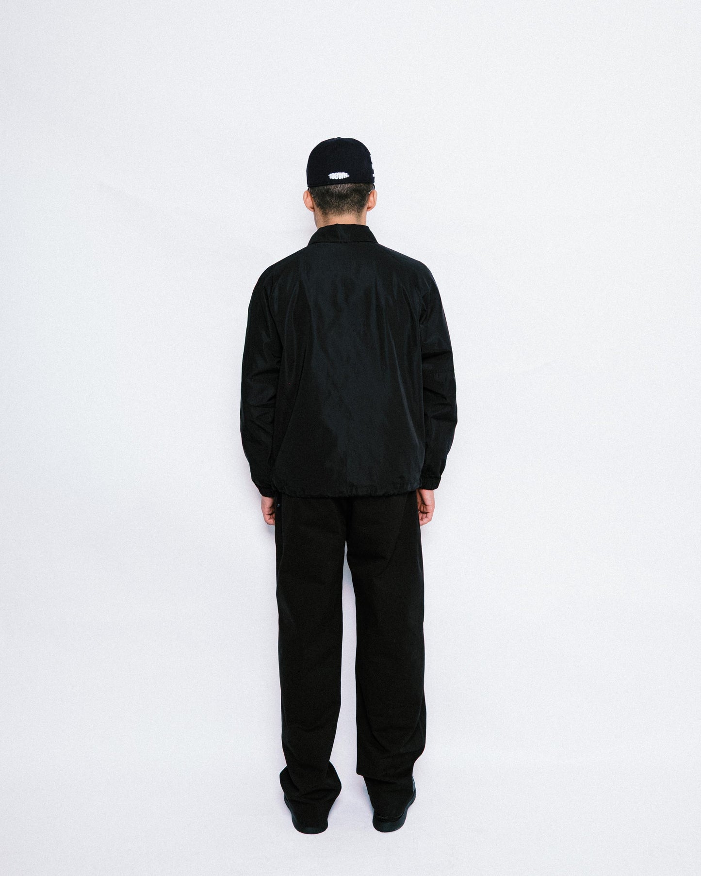 108WAREHOUSE - Coach Jacket - Black/Plaid