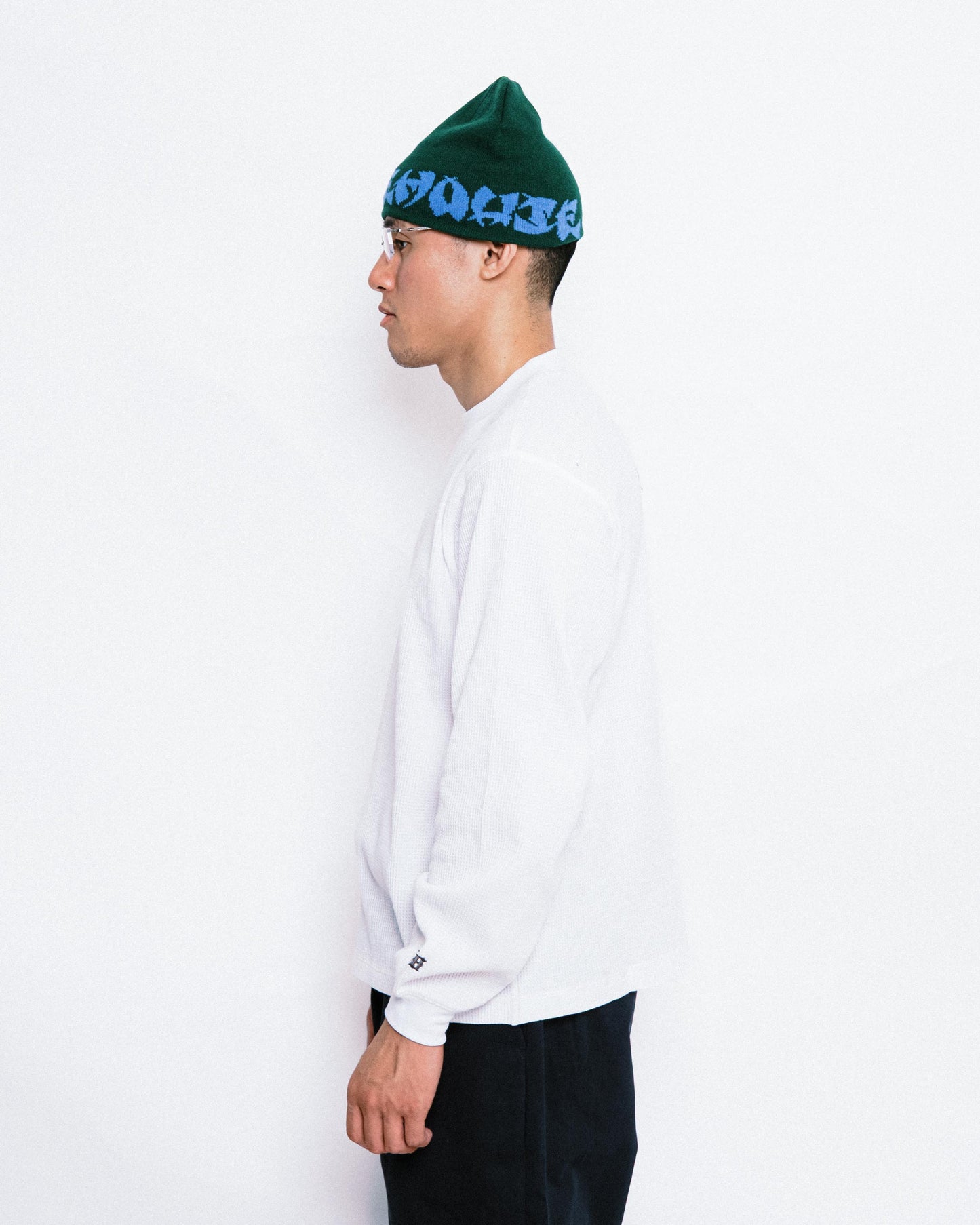 108WAREHOUSE - Skully Beanie “CG Logo” - Green