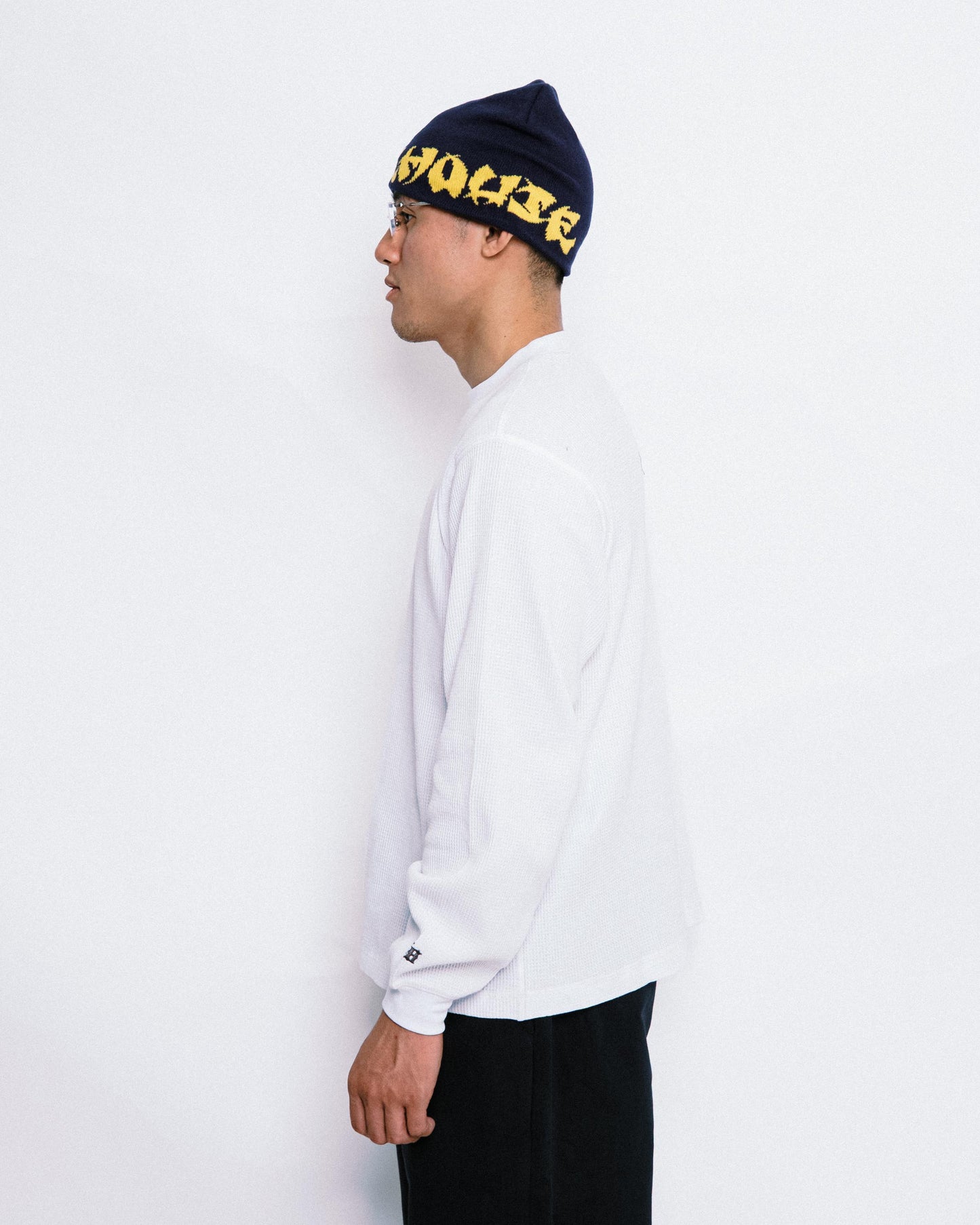 108WAREHOUSE - Skully Beanie “CG Logo” - Navy