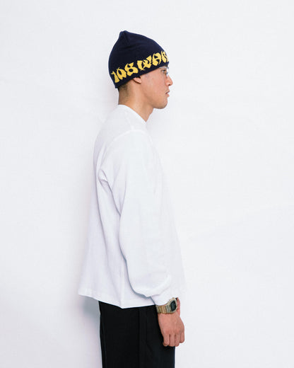 108WAREHOUSE - Skully Beanie “CG Logo” - Navy