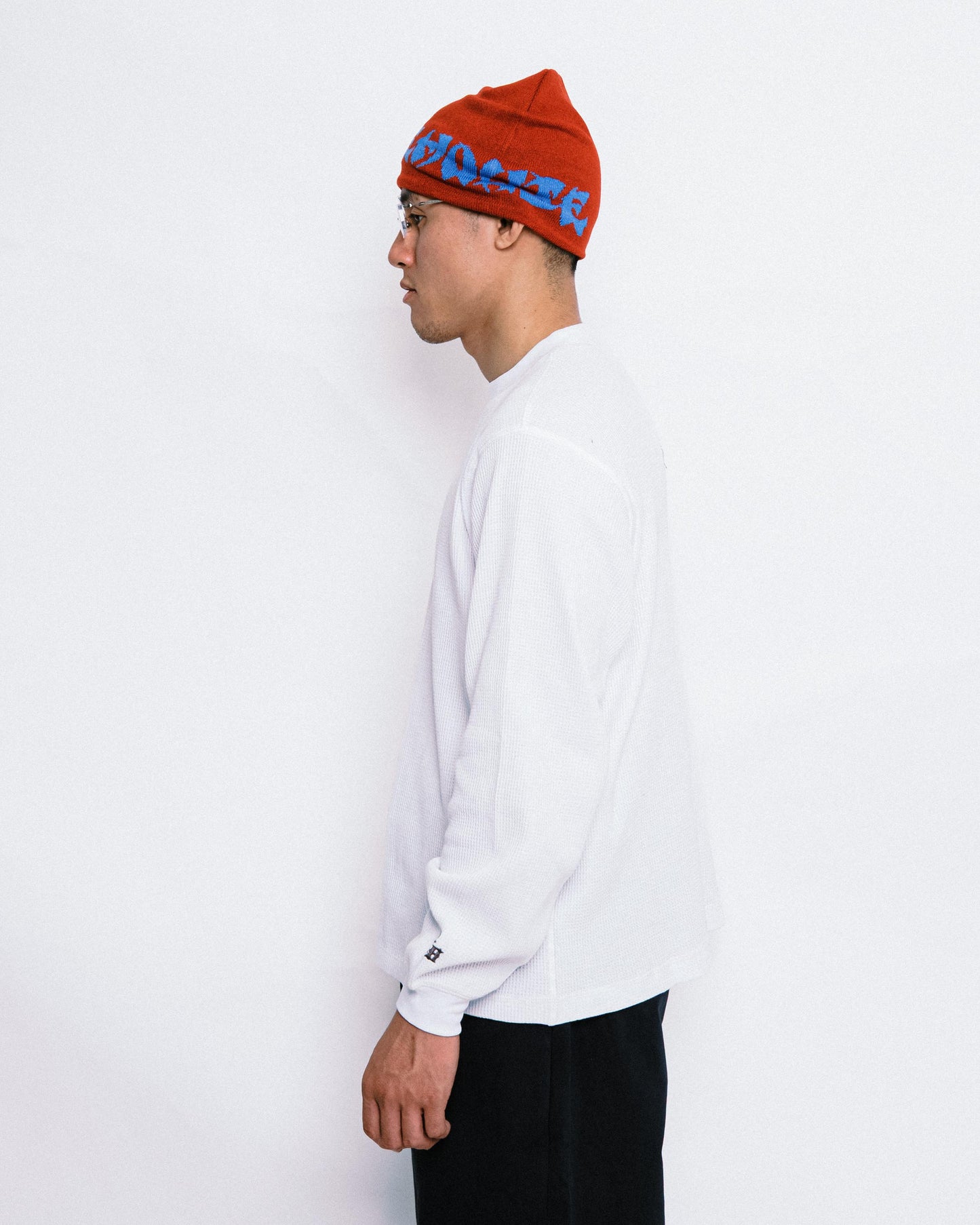 108WAREHOUSE - Skully Beanie “CG Logo” - Red