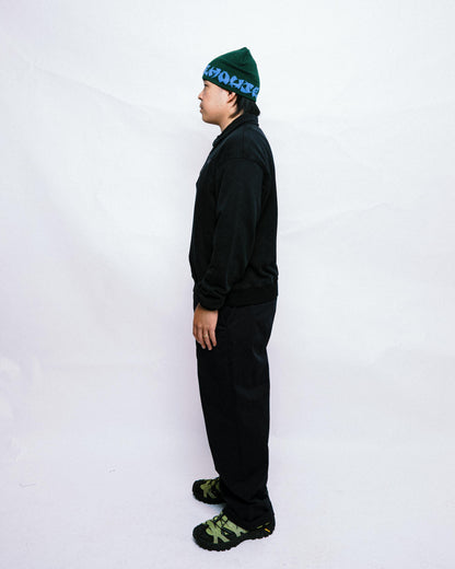 108WAREHOUSE - Rugby Pullover - Washed Black