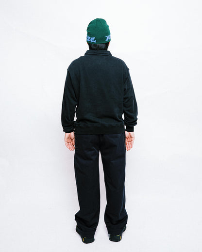 108WAREHOUSE - Rugby Pullover - Washed Black