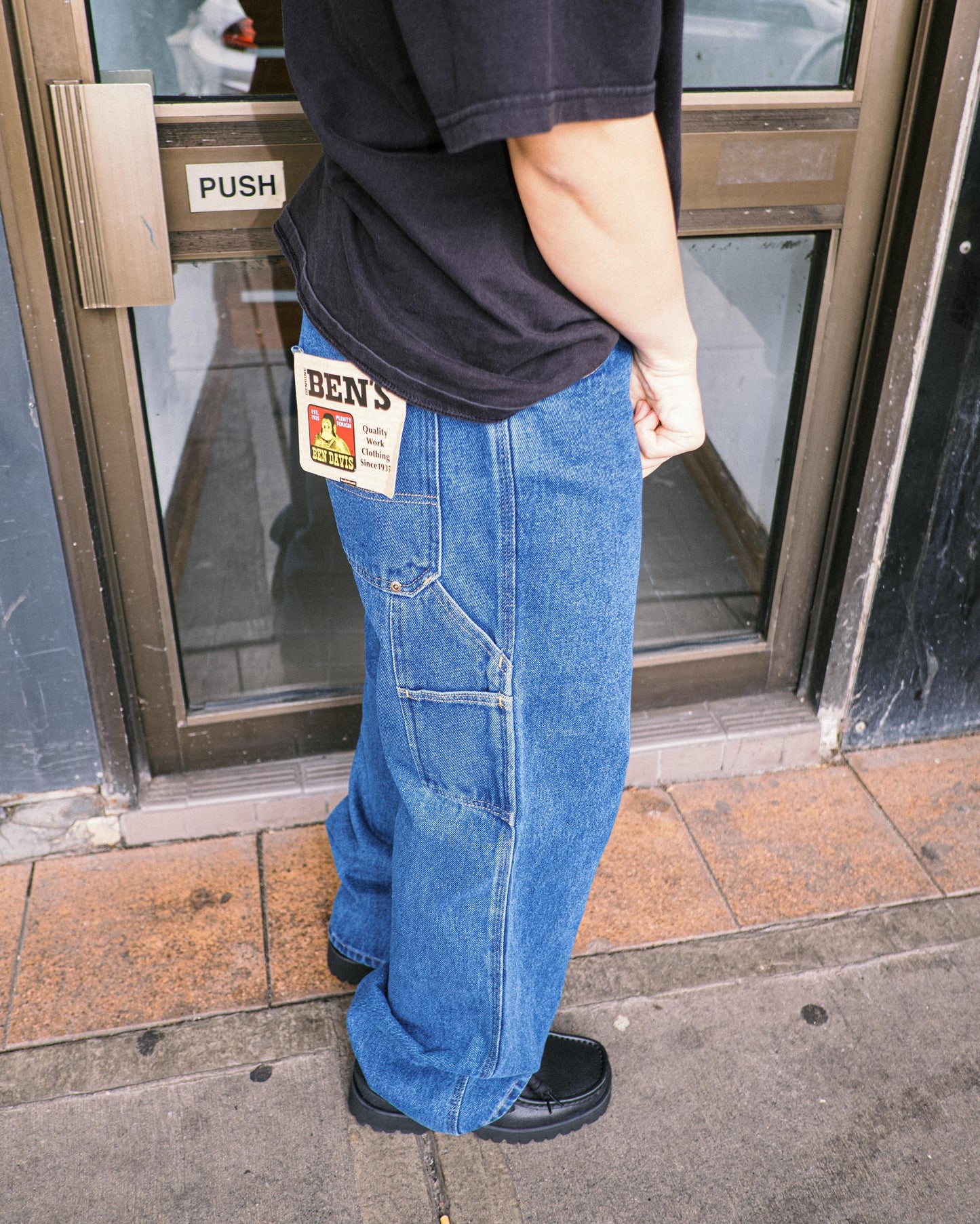 Ben Davis - Carpenter Pants - Washed Indigo Denim