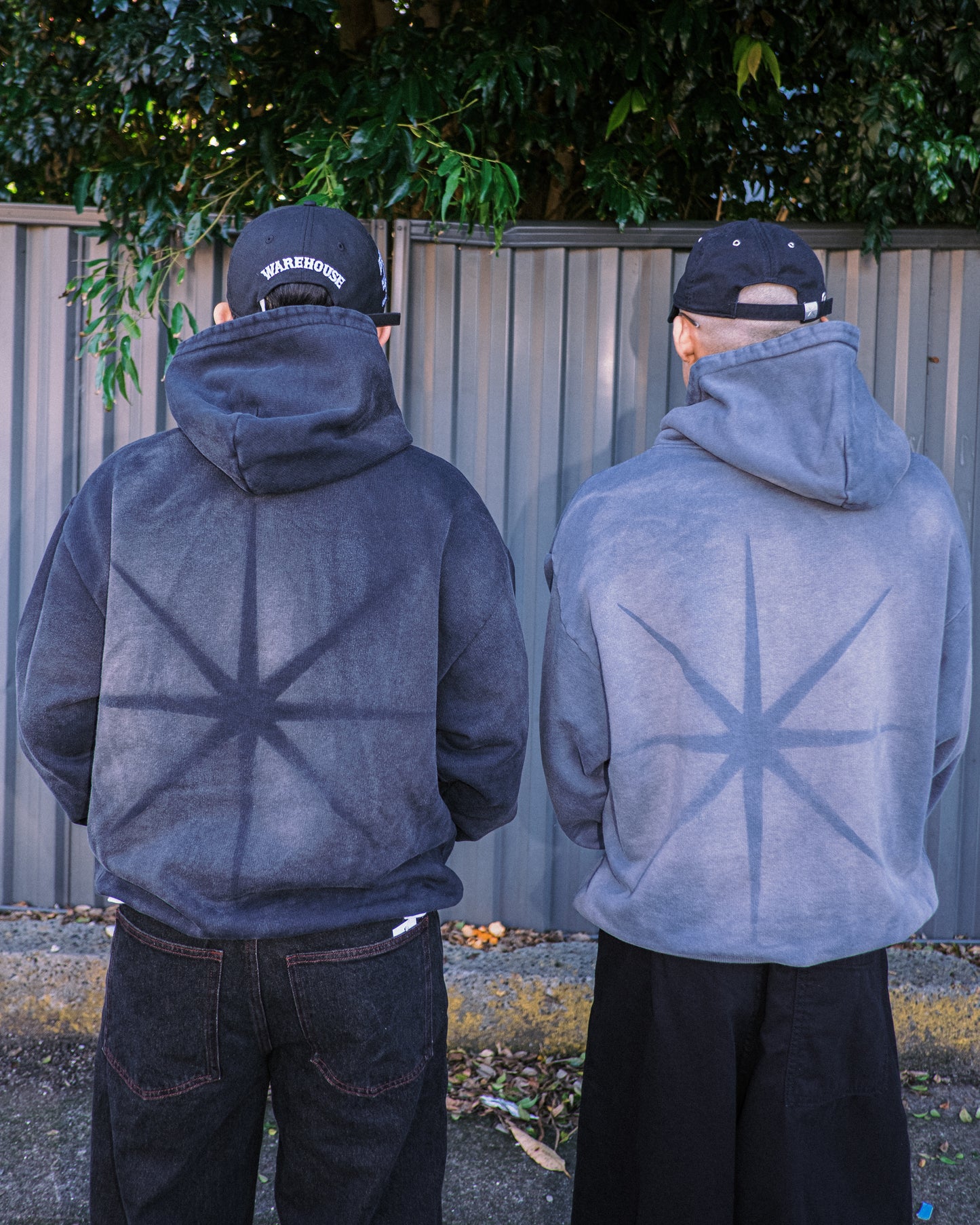 Pseushi - Pareidolia Hoodie - Faded Grey