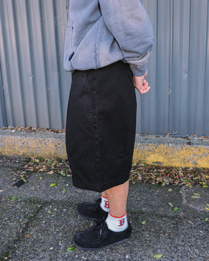 Pseushi - Pleated Balloon Shorts - Black