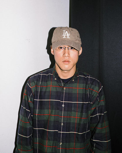 New Era - 9TWENTY LA Dodgers Houndstooth Cap - Brown