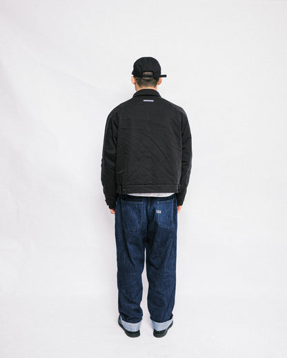 108WAREHOUSE - Work Jacket (Padded) - Washed Black