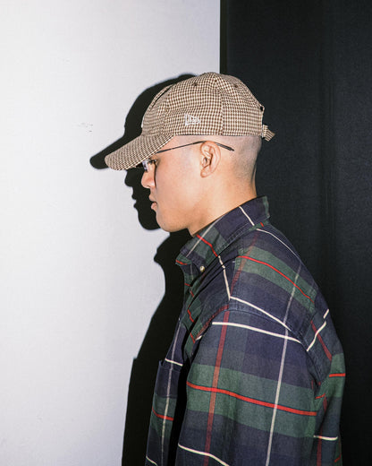 New Era - 9TWENTY LA Dodgers Houndstooth Cap - Brown