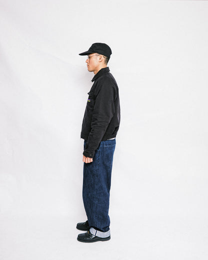 108WAREHOUSE - Work Jacket (Padded) - Washed Black