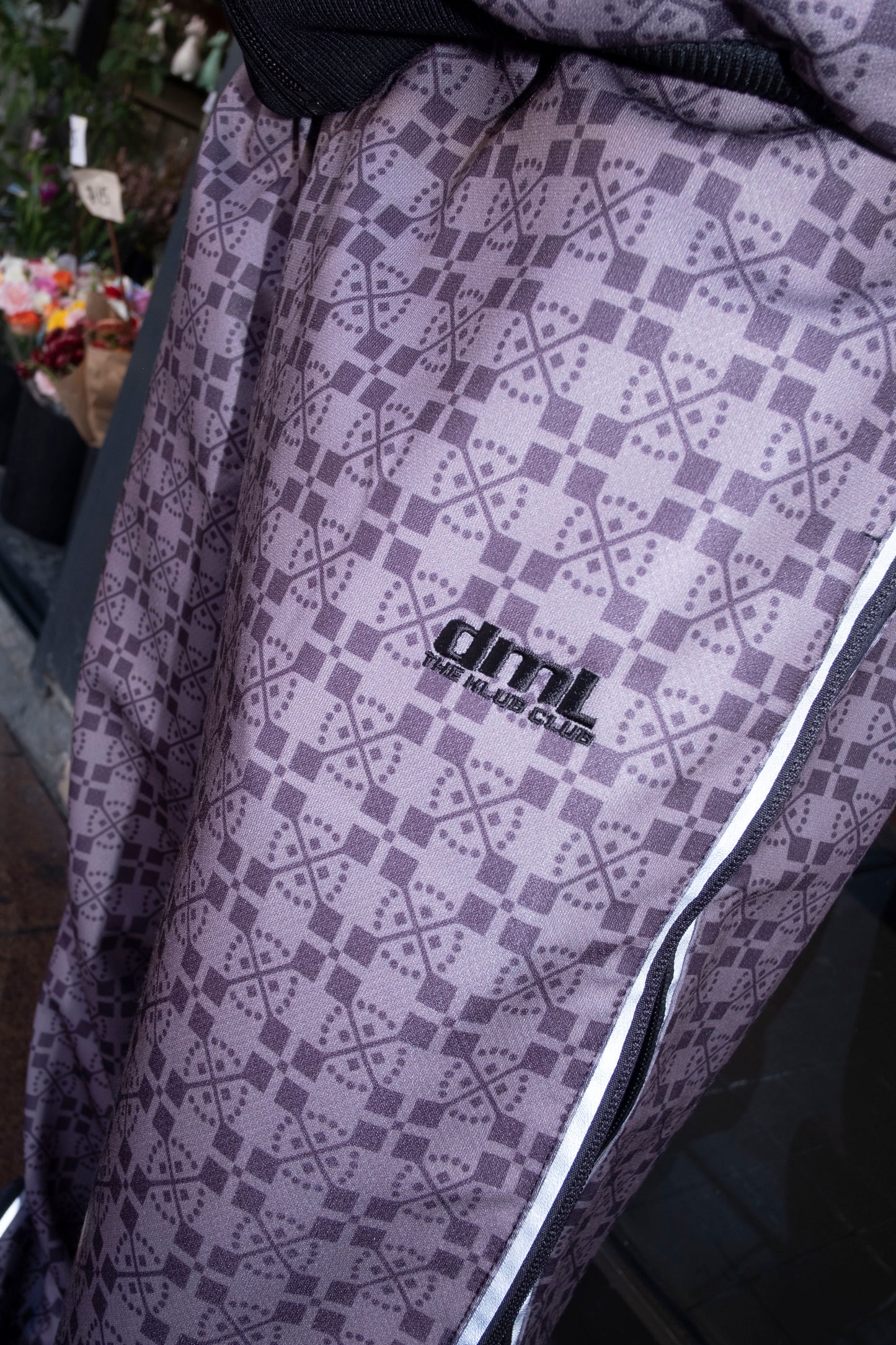 Demarcolab x Mizuno - Training Pants - Brown Pattern