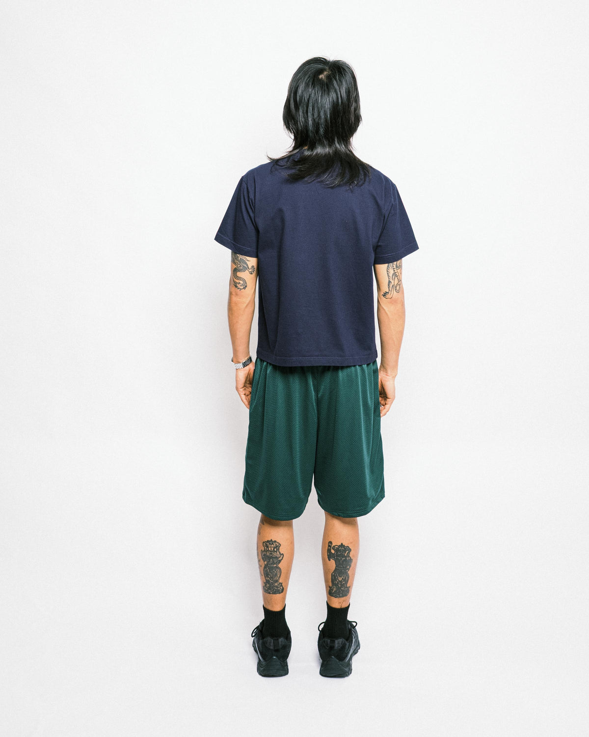 108WAREHOUSE Stacker T-Shirt - Navy
