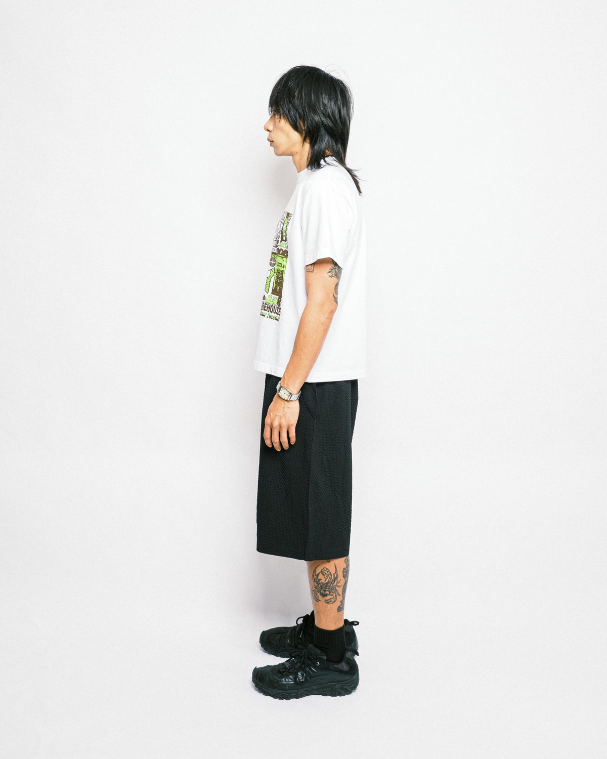 108WAREHOUSE Souvenir T-Shirt - White