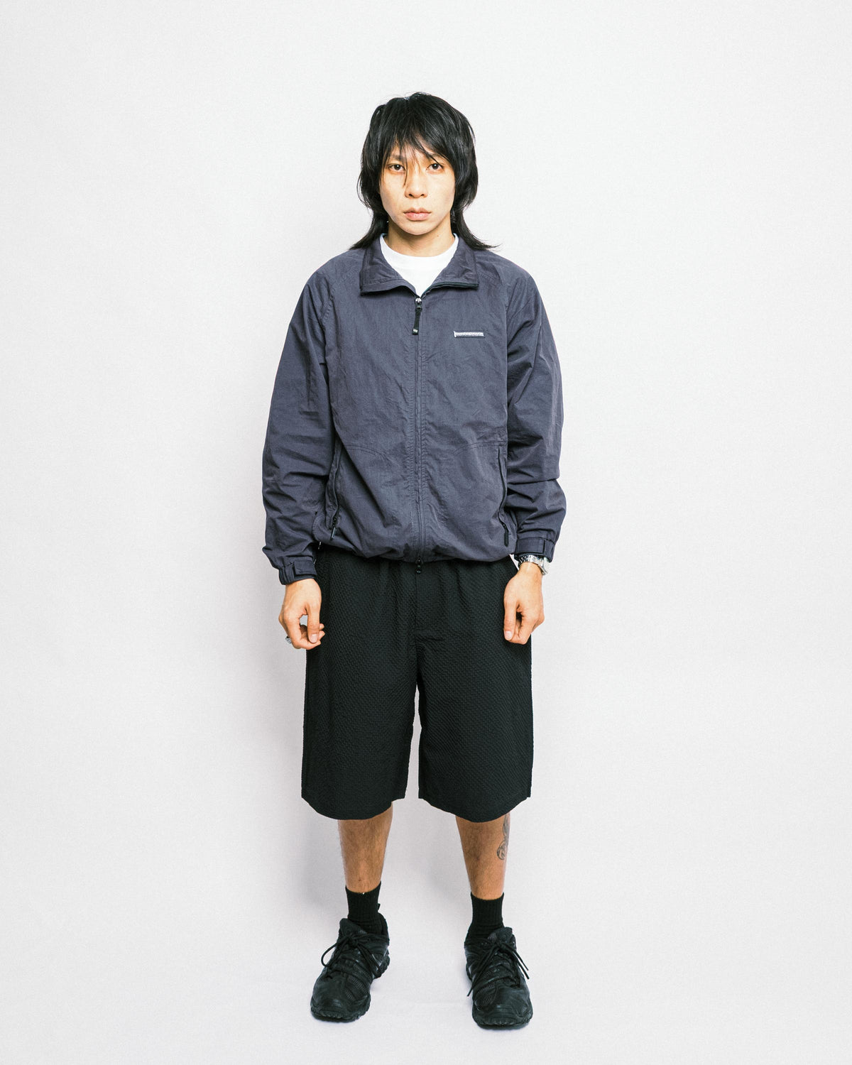 108WAREHOUSE - Zip Jacket - Dusty Navy