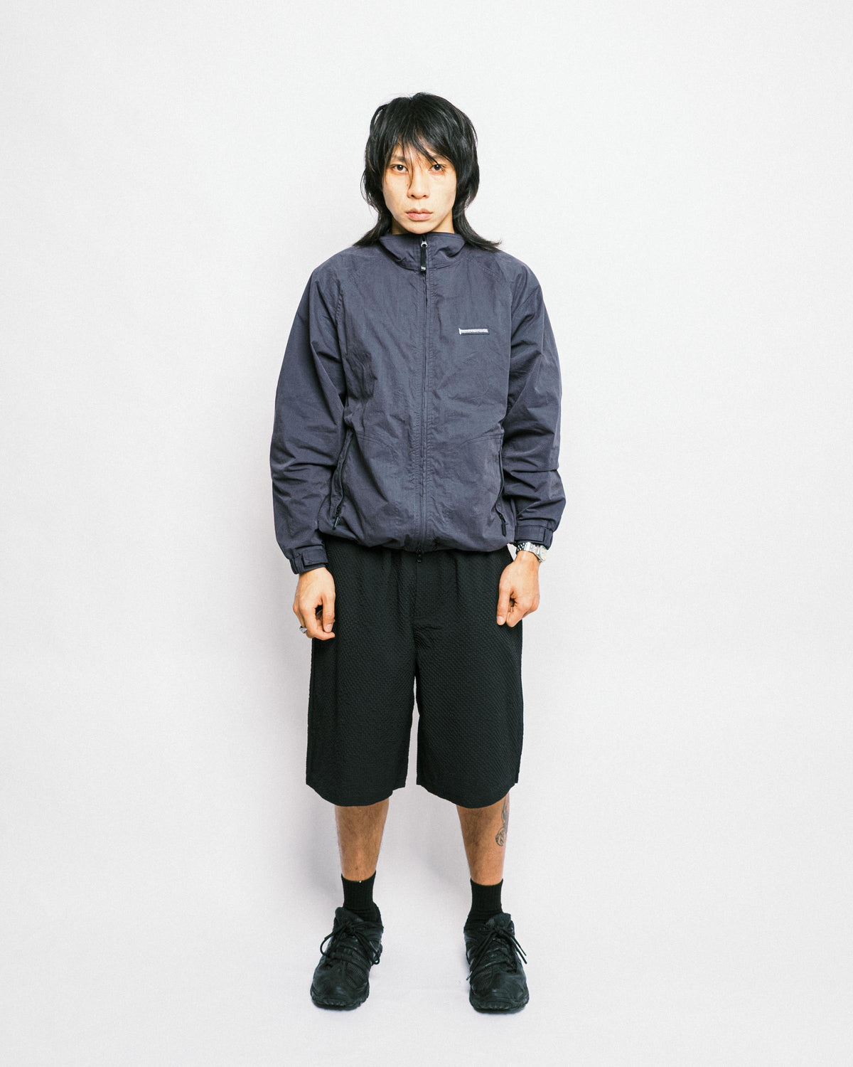 108WAREHOUSE - Zip Jacket - Dusty Navy