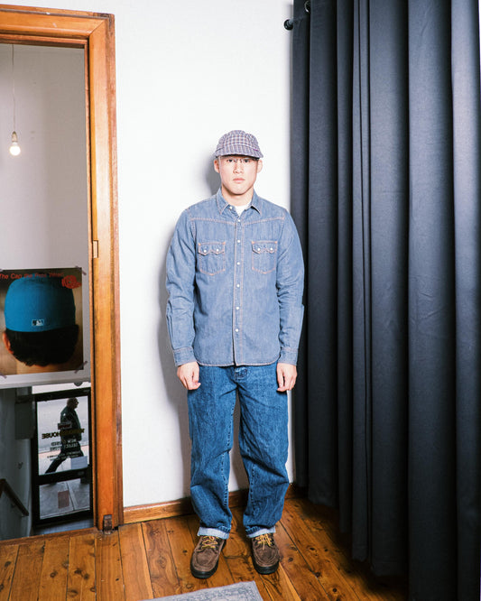Needles Denim Western Shirt