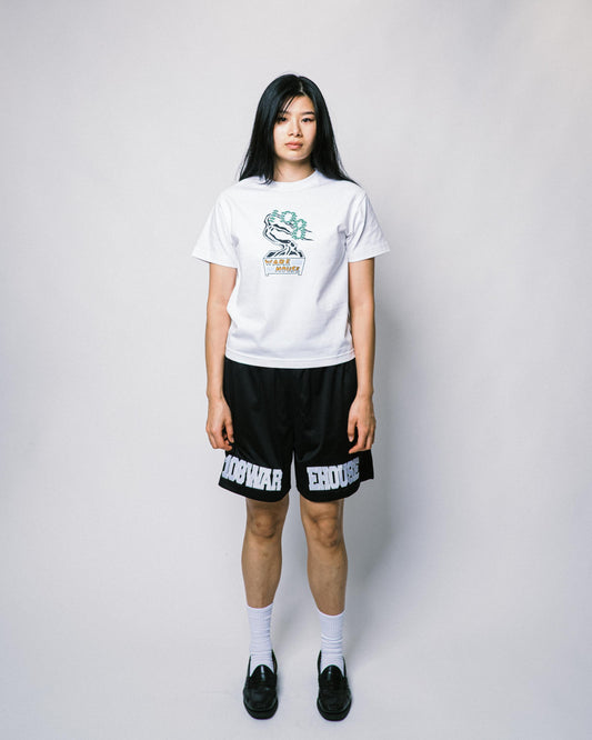 108WAREHOUSE - EHOUSE Mesh Shorts - Black / Grey