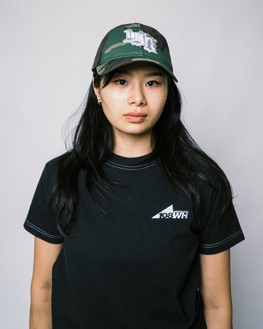 108WAREHOUSE x New Era - 9TWENTY Team Logo Cap - Woodland Camo