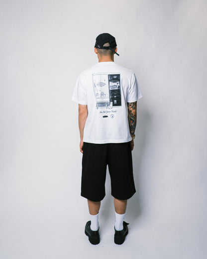 108WAREHOUSE x Provider Store - Shop T-Shirt - White
