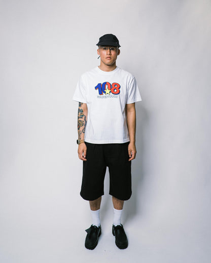 108WAREHOUSE - Star T-Shirt - White