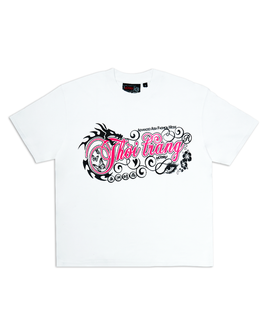 VUTRU Inc - Advanced Asia Fashion Mode T-Shirt - White