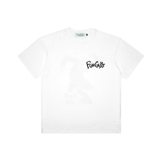 Funguys - Anarchy Tee #5 - White