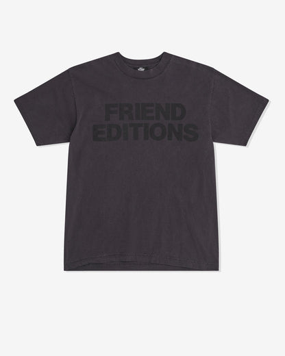 Friend Editions - Monogram Tee - Vintage Black