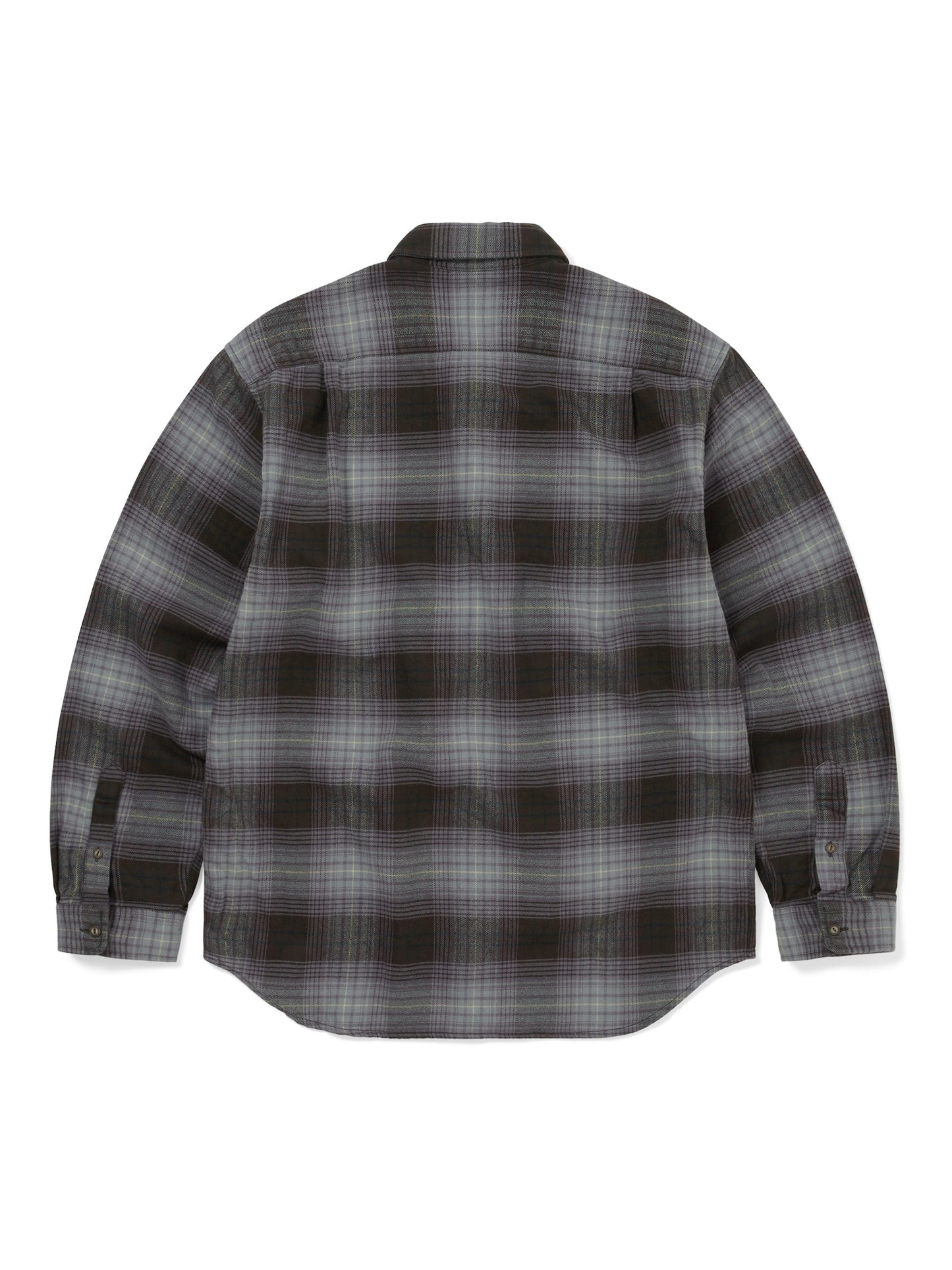 Thisisneverthat - Flannel Check Shirt - Off Black