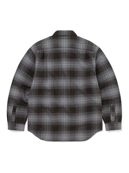 Thisisneverthat - Flannel Check Shirt - Off Black