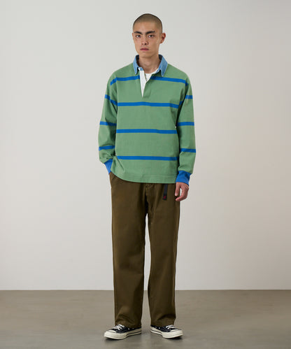 Gramicci - Langdon Rugby Shirt - Olive/Blue