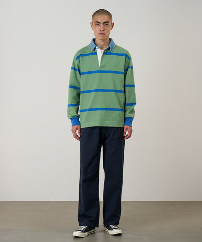 Gramicci - Langdon Rugby Shirt - Olive/Blue