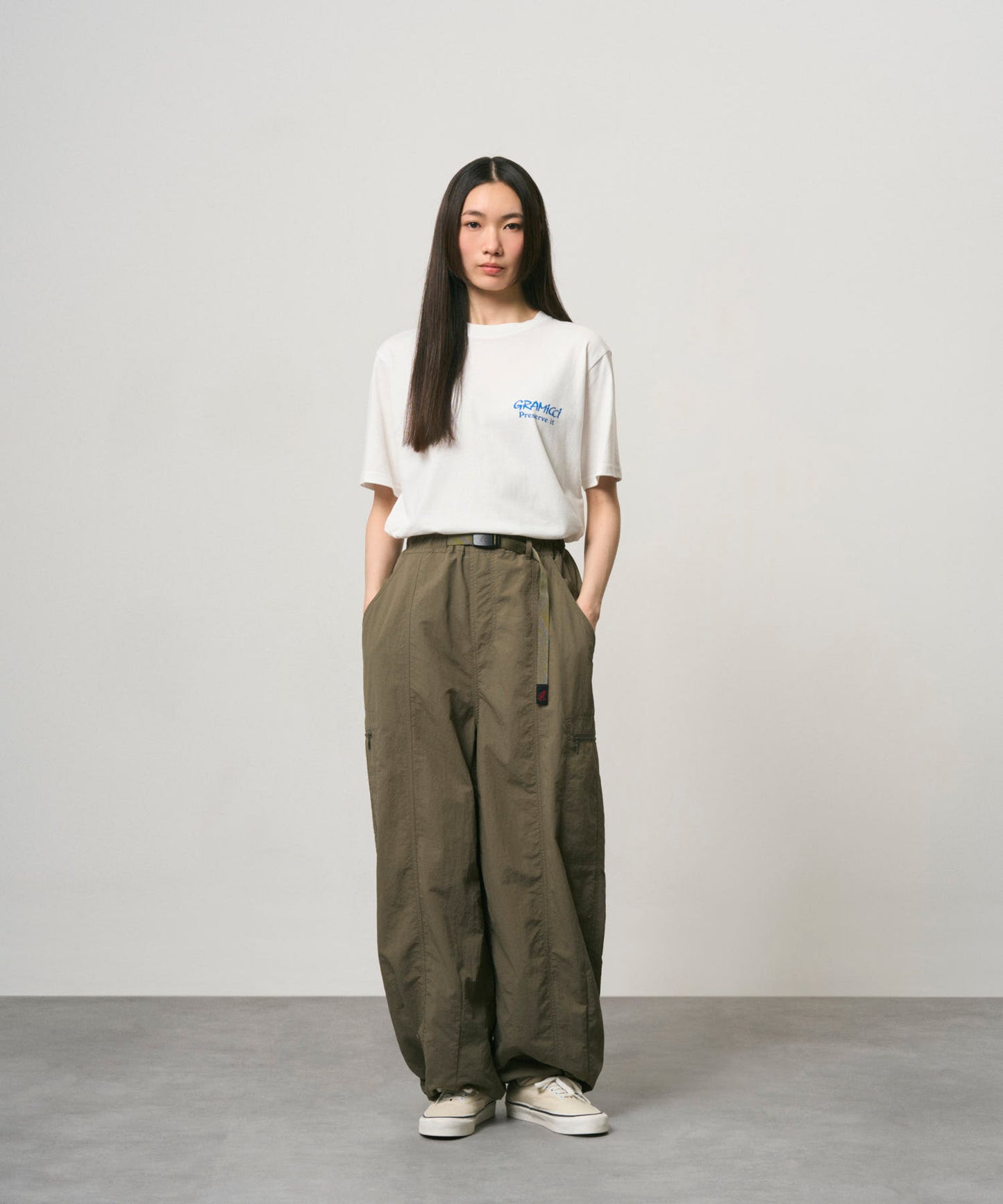 Gramicci - Nylon Loose Balloon Pant - Burnt Olive