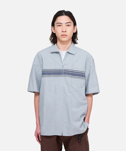 Gramicci - Zip Up Wave Shirt - Pacific Plaid