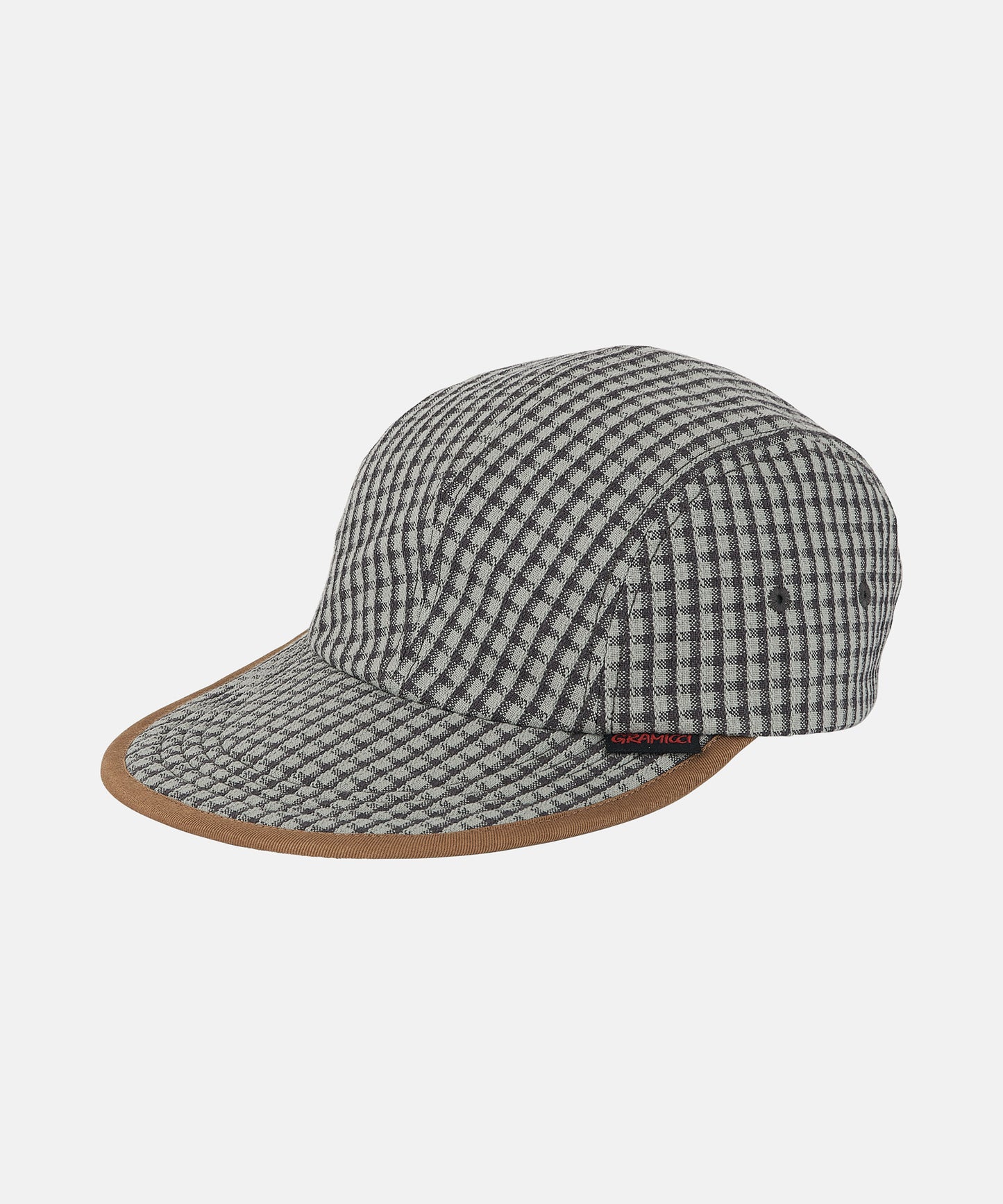 Gramicci - Dobby Plaid Long Bill Cap - Stone