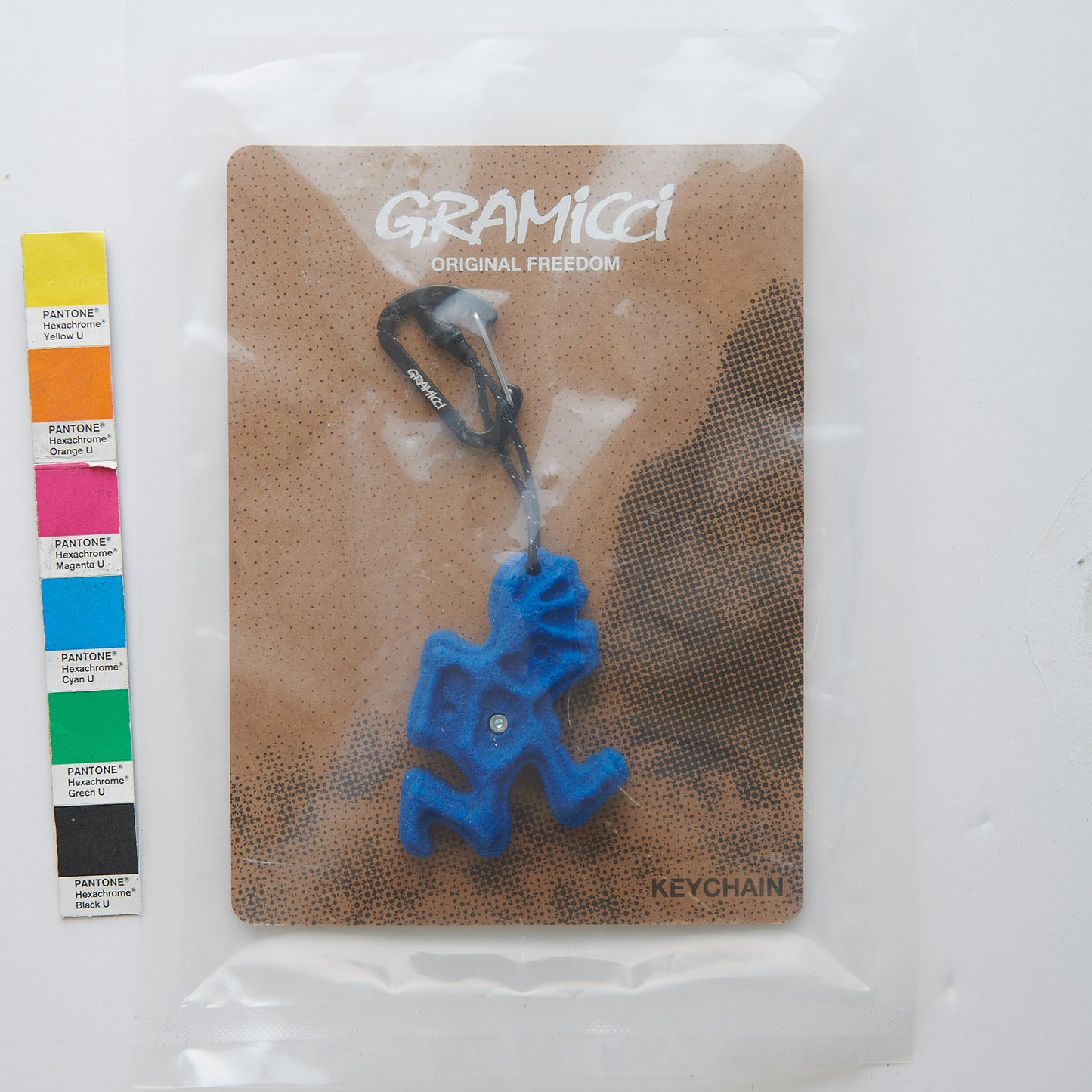 Gramicci - Running Man Climbing Key Chain - Sky